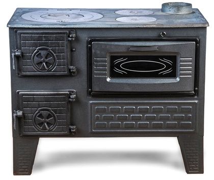 Отопительно-варочная печь МастерПечь ПВ-04 с духовым шкафом, 7,5 кВт в Алапаевске
