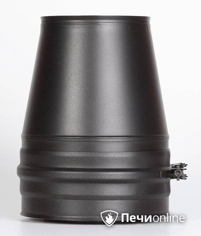Комплектующие дымохода Schiedel Конус д.150 PM25 (Черный) Permetr в Алапаевске
