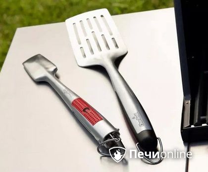 Аксессуар для приготовления на огне Char-Broil Набор инструментов  Medallion Series 2 шт (лопатка+щипцы) в Алапаевске