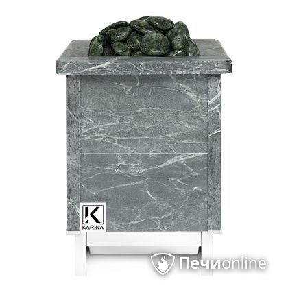 Электрическая печь Karina Quadro 9 кВт mini Талькохлорит в Алапаевске