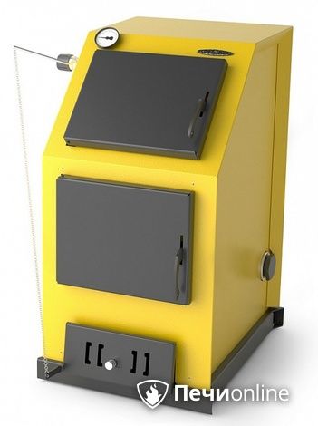Твердотопливный котел TMF Оптимус Автоматик 25кВт АРТ под ТЭН желтый в Алапаевске